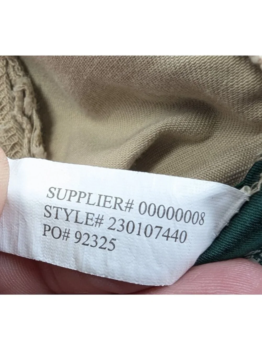 Lauren Ralph Lauren Womens 12 Khaki Cargo Hiking Pants Straight Leg Lightweight - Picture 9 of 12